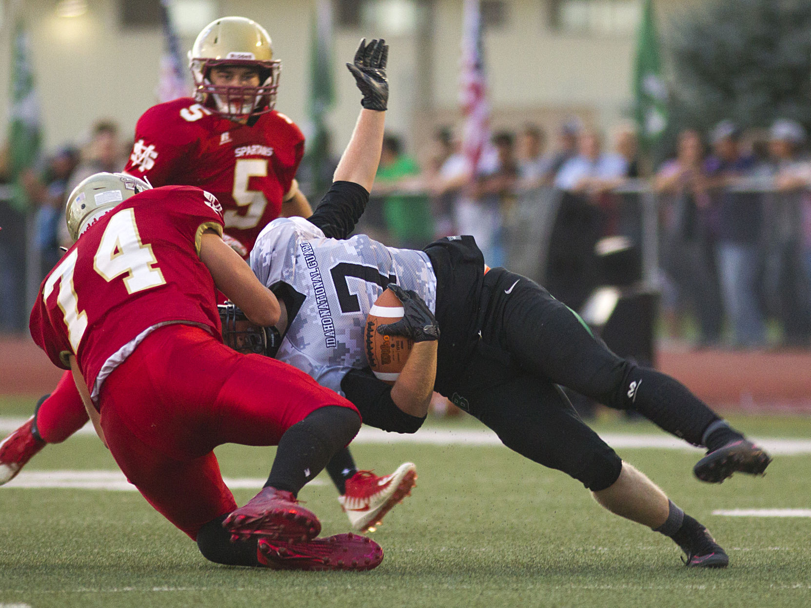 Burley vs. Minico football